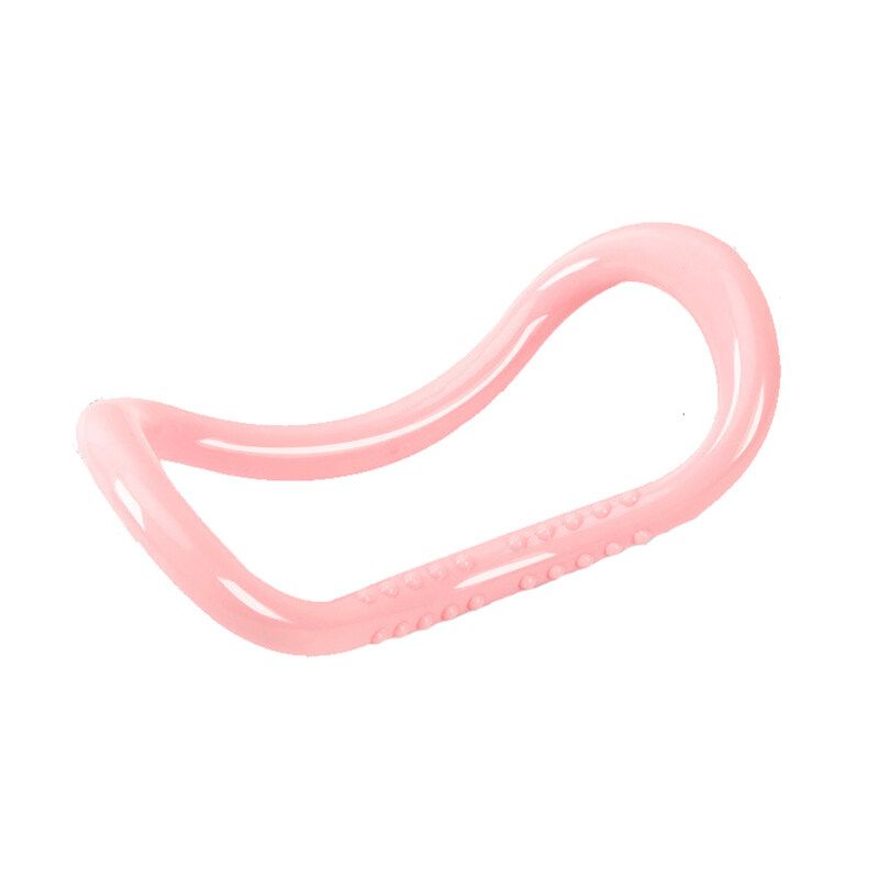 Resistance Pilates Rings Circle Gymnastic Aerobic Fitness Yoga Ring Workout Tool Suitable For Yoga/ Pilates/Fitness Pink