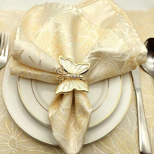 Butterfly Napkin Rings Set Of 4 For Family