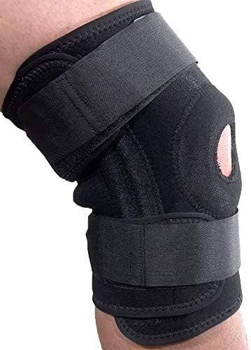 Breathable Knee Support With Advanced Open Statella Stabilizer & Fully Adjustable