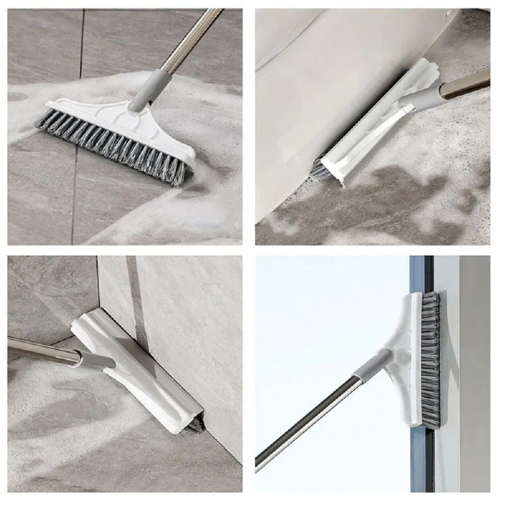 3-in-1 Floor/Bathroom Ground Seam Floor Long Handle Cleaning Brush
