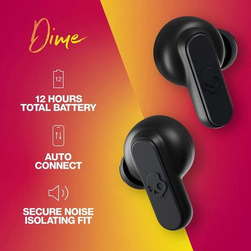 Dime True Wireless In-Ear Earbuds - Black