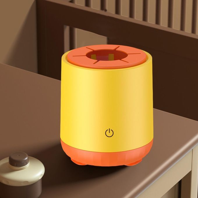 Automatic Baby Milk Bottle Shaker 3 Setting For Infant Baby Yellow