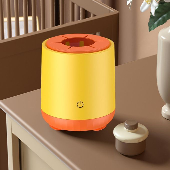 Automatic Baby Milk Bottle Shaker 3 Setting For Infant Baby Yellow