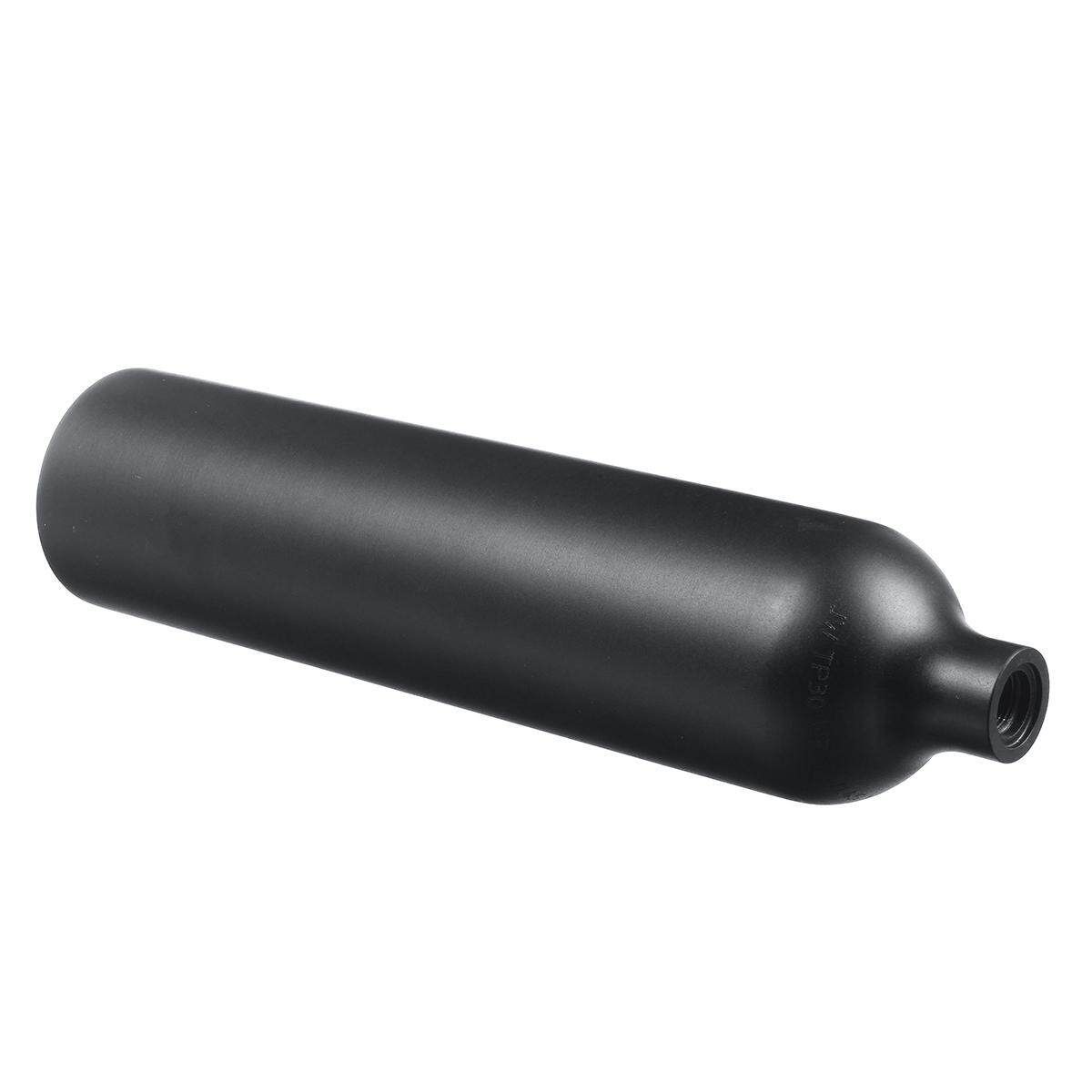 1L Portable Scuba Diving Air Tank Oxygen Cylinder Bottle Swim Underwater Breath 1L Black Oxygen Cylinder