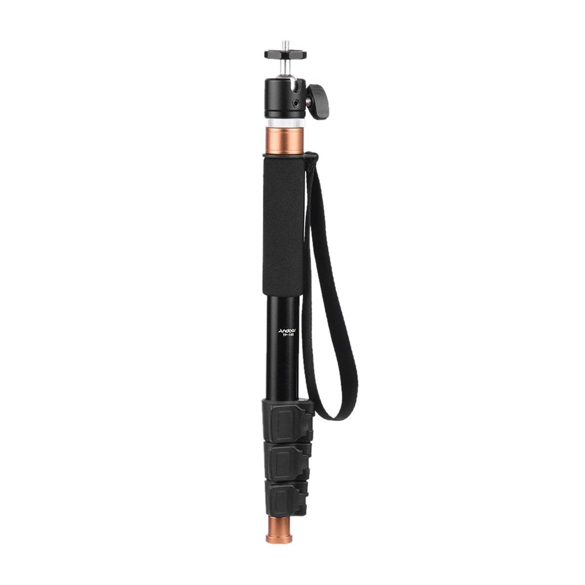 Andoer TP-148 94.6cm/37.2'' Adjustable Lightweight Monopod Unipod Microphone Boom Pole Max. Load 5kg for Camera & Microphone