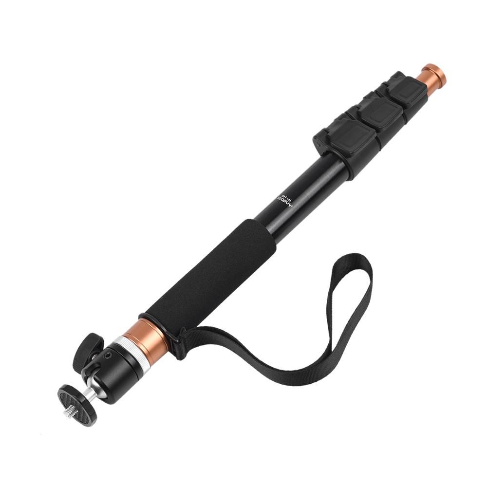 Andoer TP-148 94.6cm/37.2'' Adjustable Lightweight Monopod Unipod Microphone Boom Pole Max. Load 5kg for Camera & Microphone