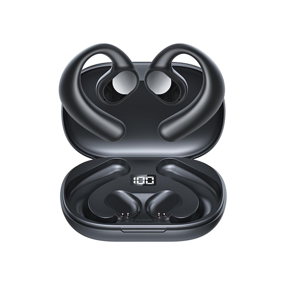 BT5.3 True Wireless Headphones with Microphone In-ear Music Earphone Noise Reduction Sport Headset Mini Earbuds