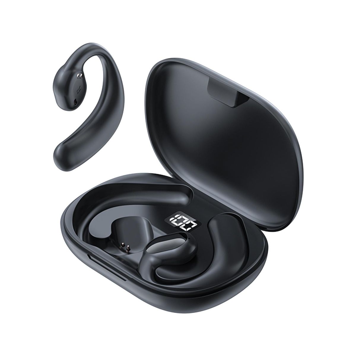 BT5.3 True Wireless Headphones with Microphone In-ear Music Earphone Noise Reduction Sport Headset Mini Earbuds