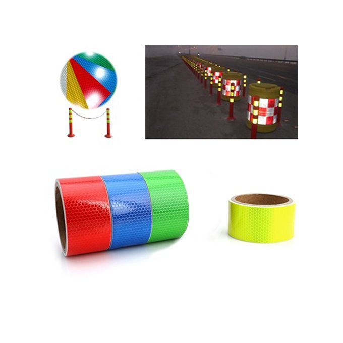 1 Roll 3m Reflective Safety Warning Conspicuity Tape-Blue