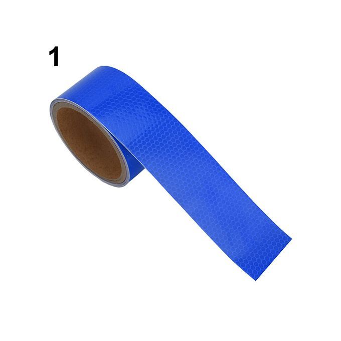 1 Roll 3m Reflective Safety Warning Conspicuity Tape-Blue