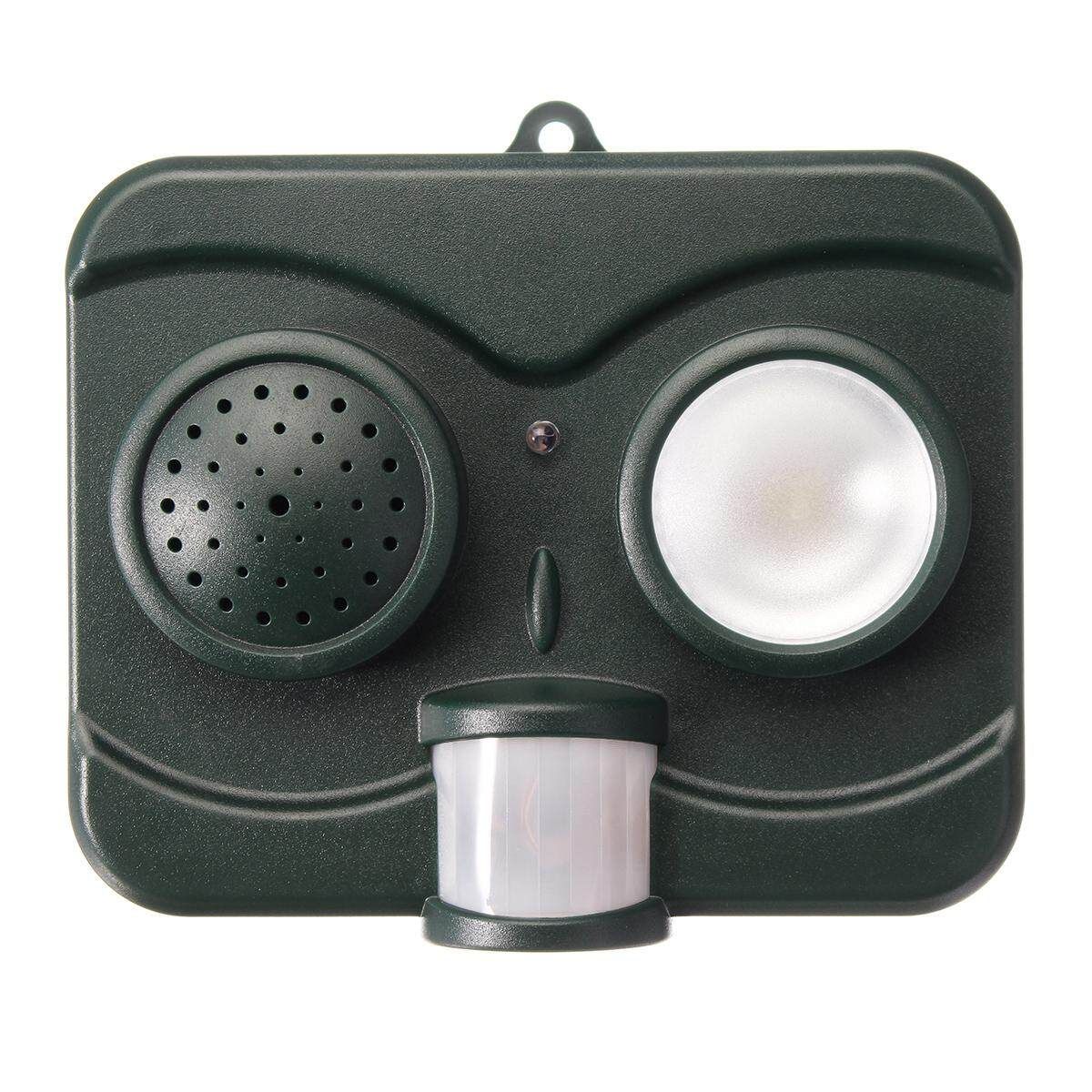 Solar Bird Ultrasonic Acousto-Optic Repellent Deterrent Pigeon Scarer