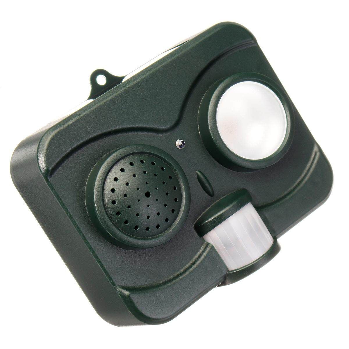 Solar Bird Ultrasonic Acousto-Optic Repellent Deterrent Pigeon Scarer