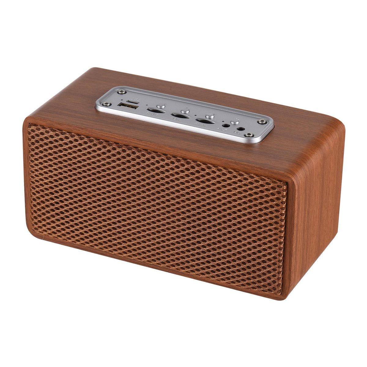 Portable Karaoke Machine for Adults 5W*2 High Power Wireless BT Speakers LED Lights Rechargeable Home Karaoke Support BT/USB Play with Wireless UHF   Microphone