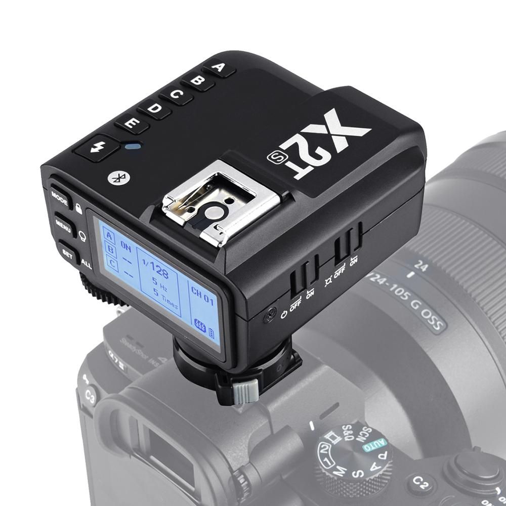 X2T-S TTL Wireless Flash Trigger 1/8000s HSS 2.4G Wireless Trigger Transmitter for Sony Camera for Godox V1 TT350S AD200 AD200Pro for iPhone X/8/8 Plus for HUAWEI P20 Pro/Mate 10 for Samsung S8 Note8