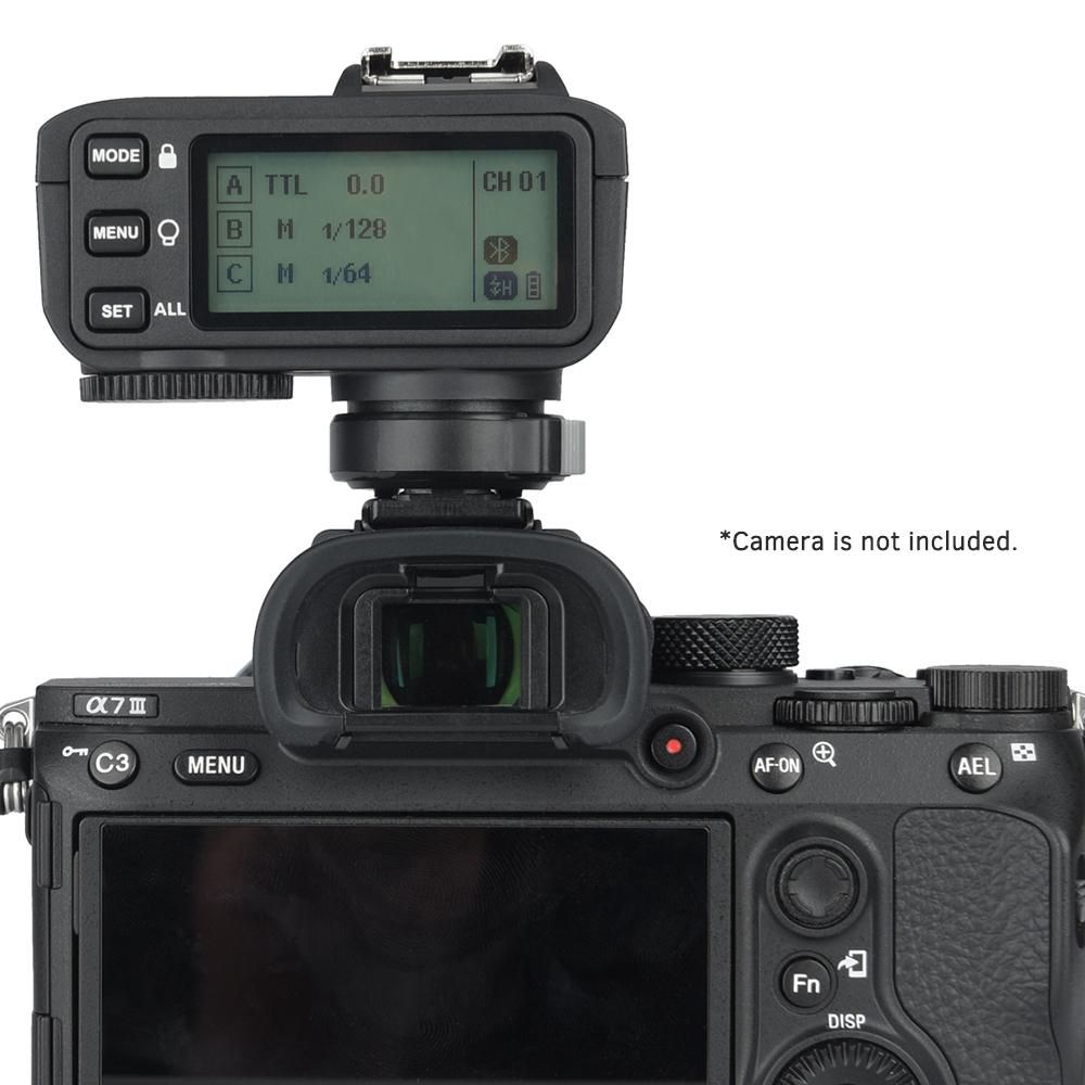 X2T-S TTL Wireless Flash Trigger 1/8000s HSS 2.4G Wireless Trigger Transmitter for Sony Camera for Godox V1 TT350S AD200 AD200Pro for iPhone X/8/8 Plus for HUAWEI P20 Pro/Mate 10 for Samsung S8 Note8