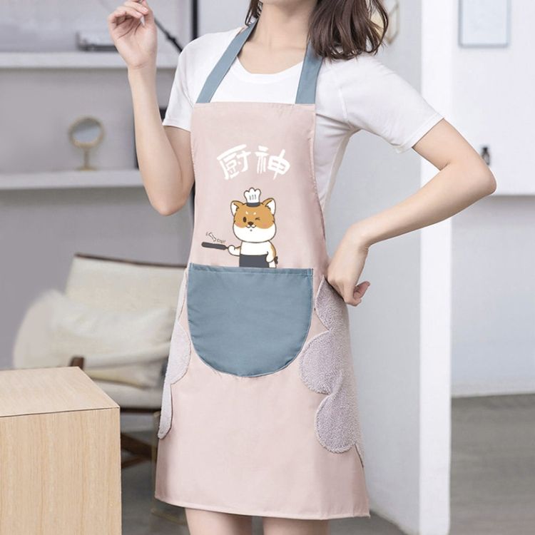 2 PCS Apron, Colour: Chef Light Pink (Ordinary)