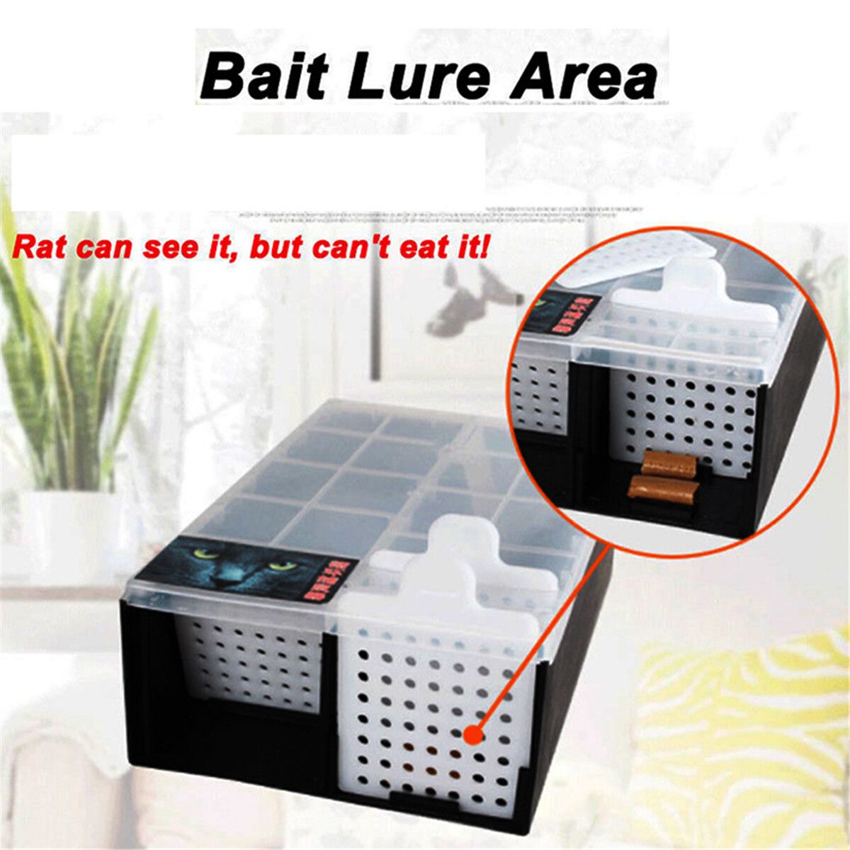 2 Styles Automatic Mouse Trap Case Rat Catcher Cage Mice Rodent Pest Humane