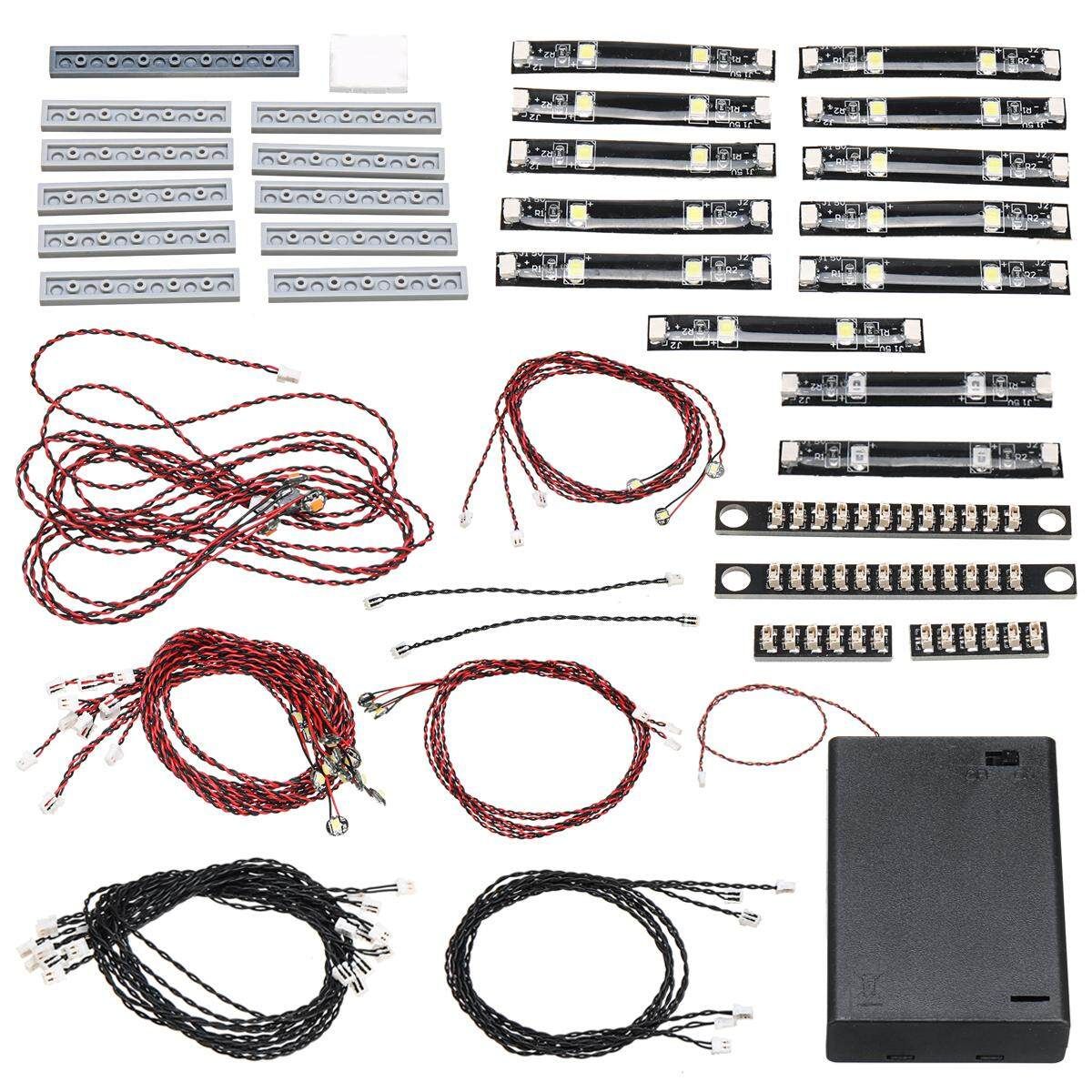 DIY LED Light Lighting Kit For LE GO 70620 Ninjago City Buildings Bricks Toy
