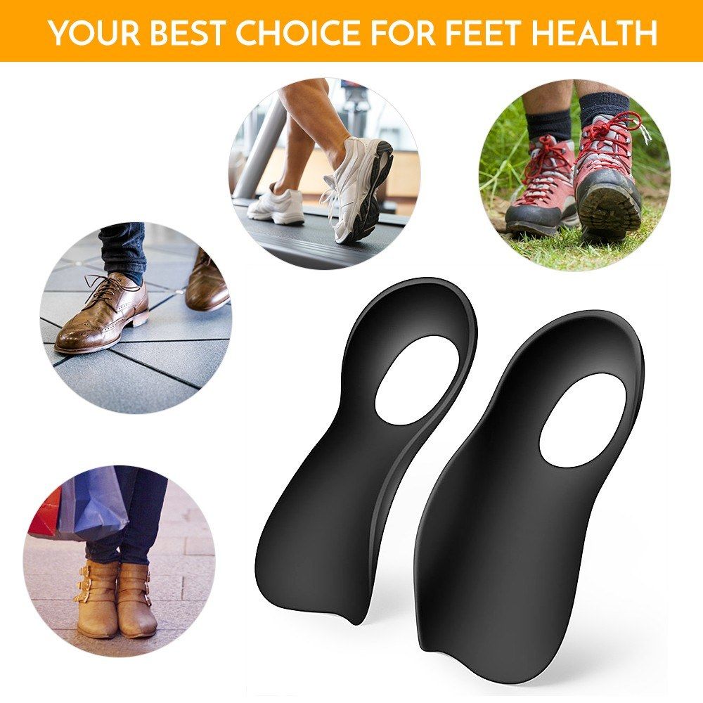 Orthotic Shoe Inserts Arch Support Foot Insoles For Plantar