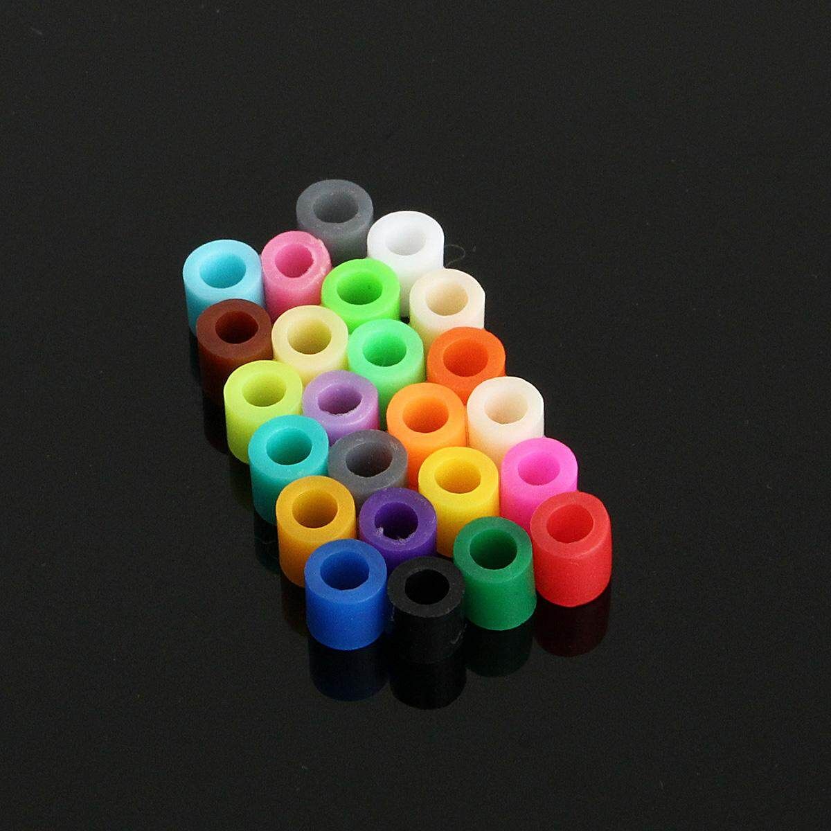 2400pcs Hama Perler Beads 5mm 24 Colors Kids Children DIY Craft Educational Gift