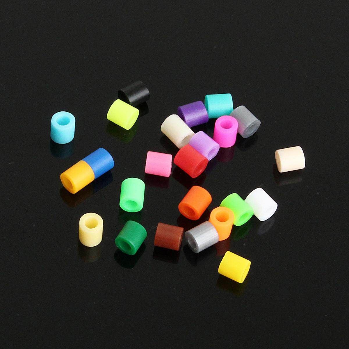 2400pcs Hama Perler Beads 5mm 24 Colors Kids Children DIY Craft Educational Gift