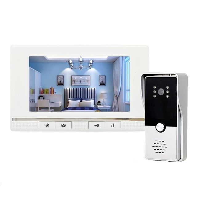 Wired Intercom System Video Phone Doorbell Camera 2way Talk
