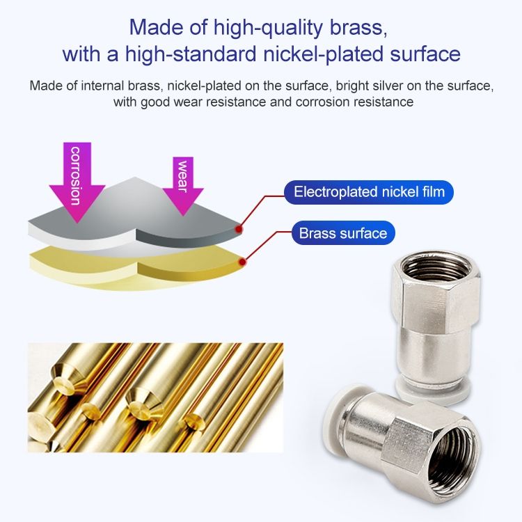 PCF10-04 LAIZE Female Thread Pneumatic Connector