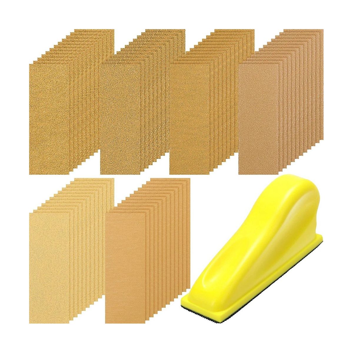 240 Sander Kit Mini Sander Sanding Tool 3.5Xin Sander Paper