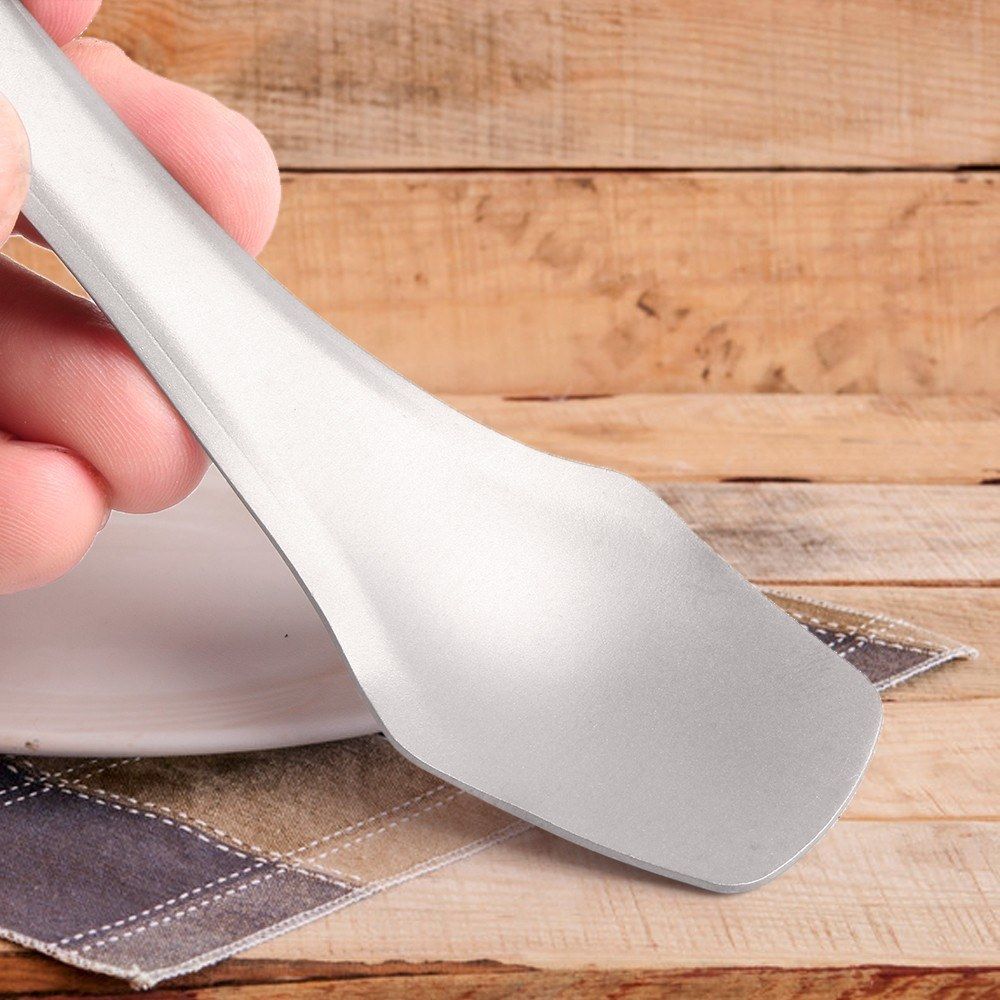 2-IN-1 Titanium Spoon Fork Picnic Traveling Camping