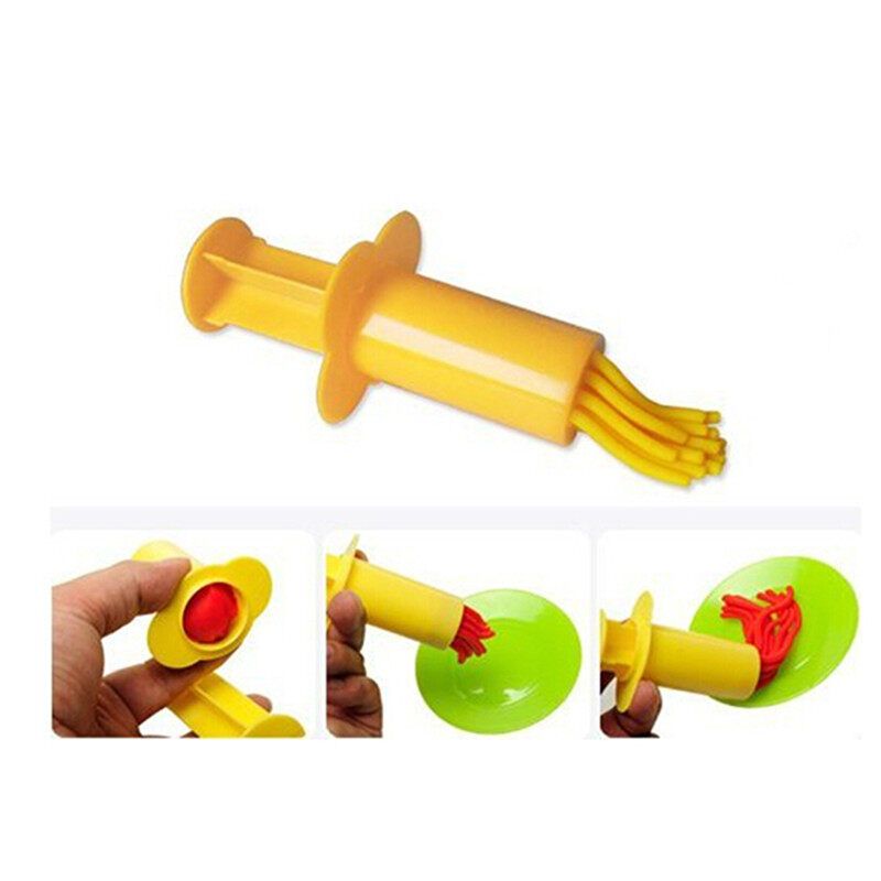 Plasticine Mold Tools Kit Polymer Clay DIY Stars Noodles Plasticine Slime Accessories Tools Educational Toy For Kid