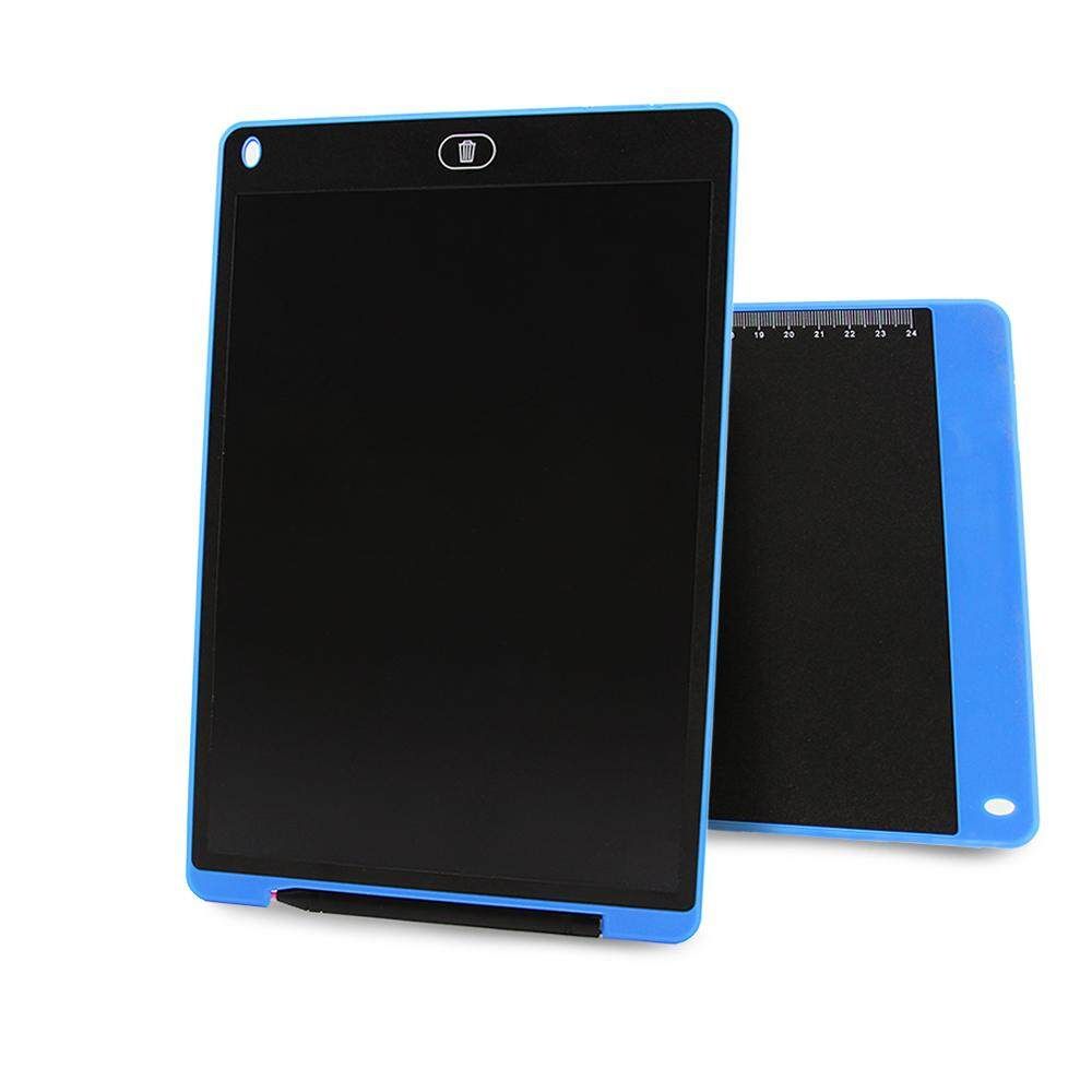 12'' Digital LCD Writing Drawing Tablet Board Pad Kids Notepad Writer Blue (blue)
