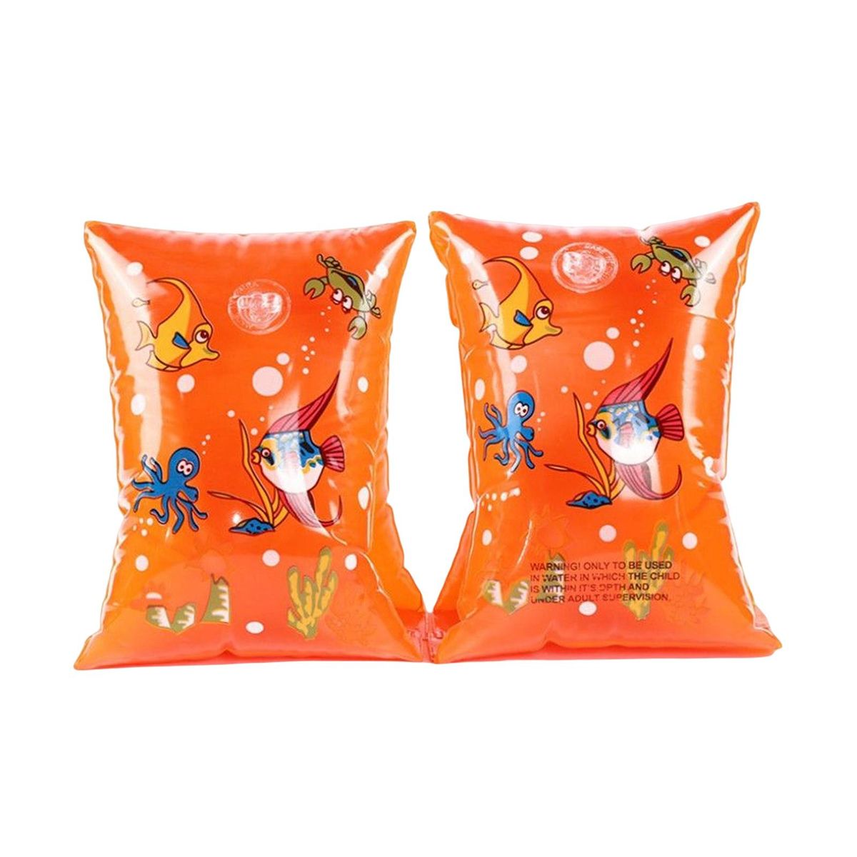 2 Pieces Inflatable Arm Bands Roll Up Sleeves Safety Party