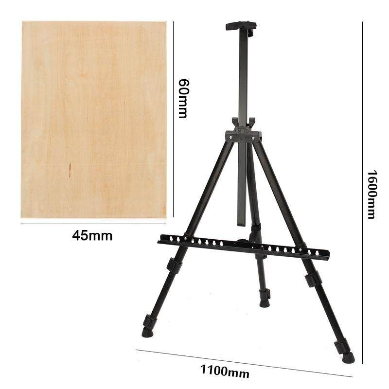 Folding Art Artist Telescopic Field Studio Easel Tripod Display Stand