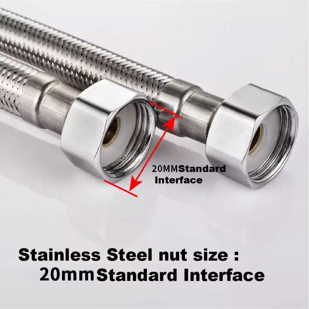Stainless Steel Braided Flexible Water Hose for Kitchen