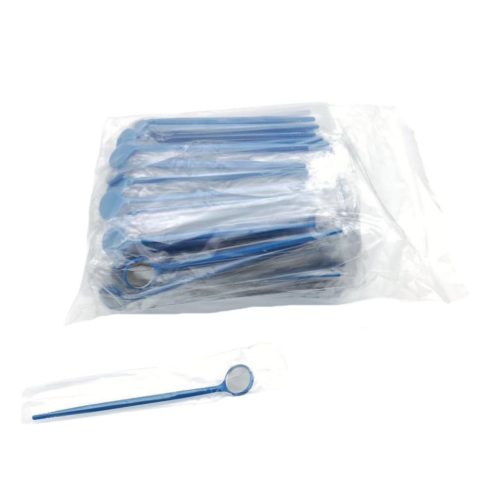 Disposable Mouth Exam Mirrors Instruments Blue