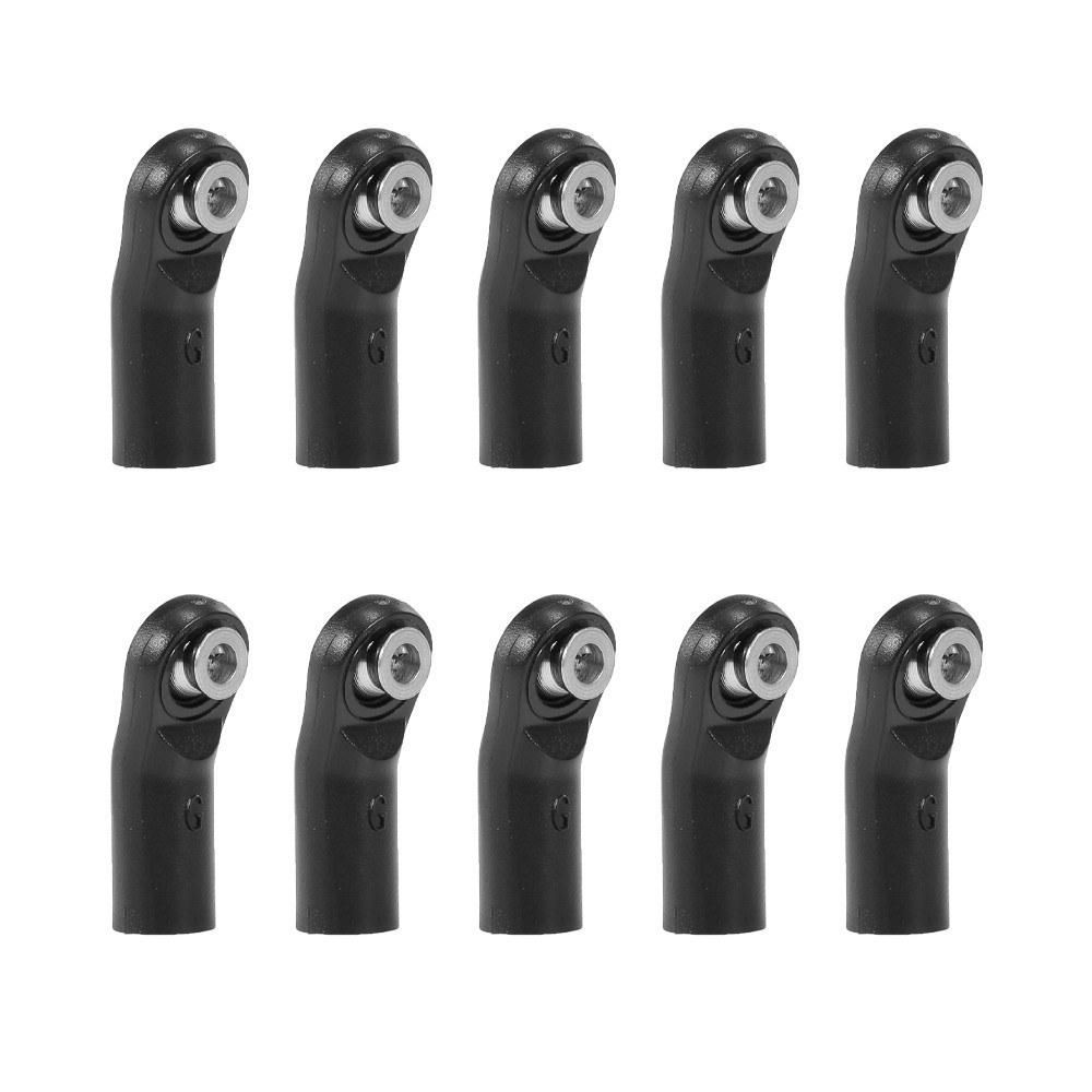 10pcs Rod Ends M4 Bent Width Balls