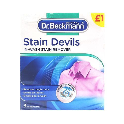 Stain Devils In-Wash Stain Remover 120g By 8pack