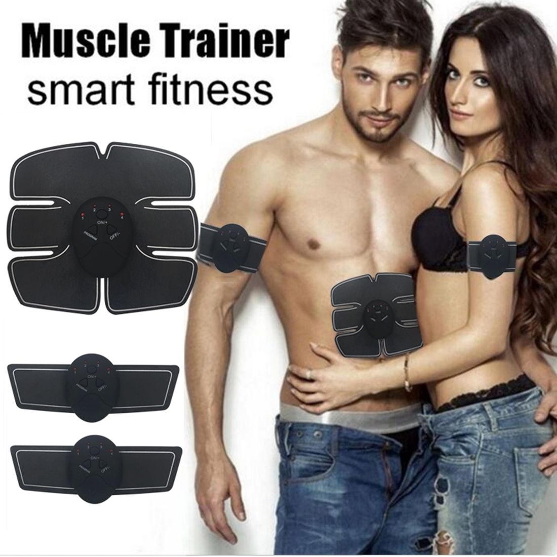 Intelligent Shaping System EMS Body Toning Elecrode Kit Muscle Stimulator Home Fitness Training Gear For Men / Women