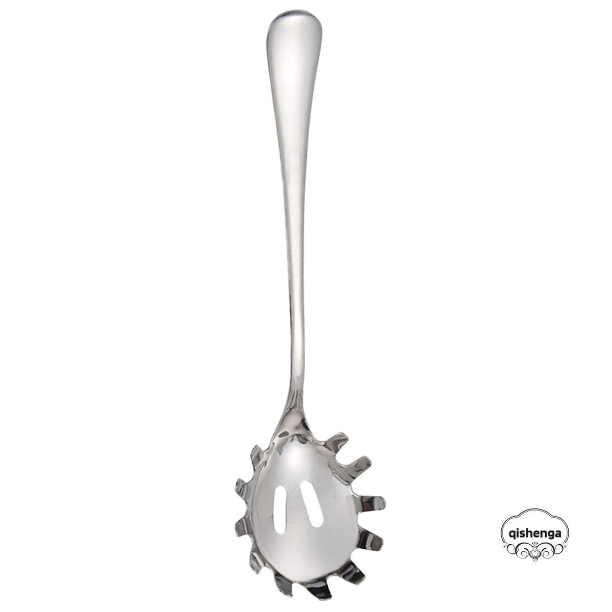 Stainless Steel Pasta Scoop Long Handle Hollow Noodle Spoon