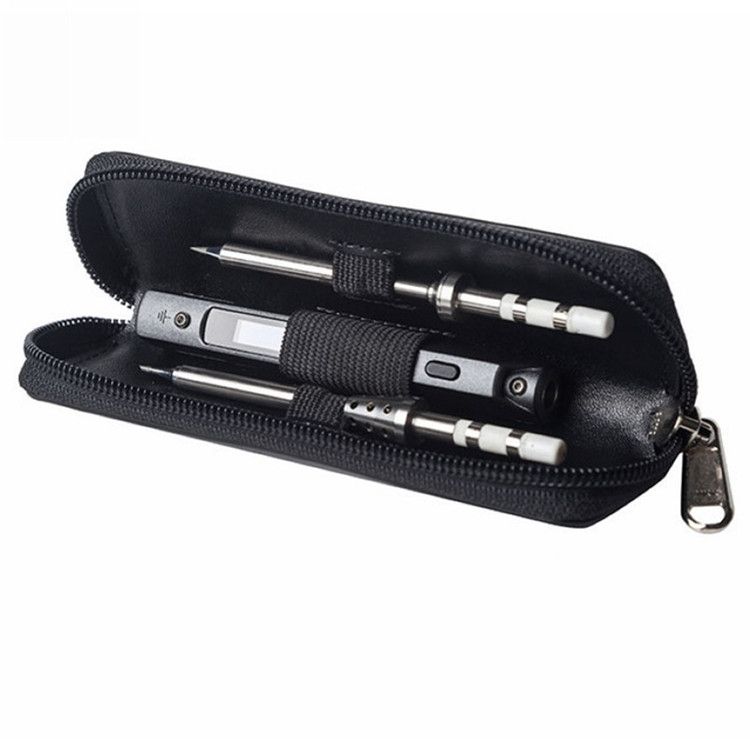 TS100 Smart Electric Iron Microfiber Leather Portable Bag