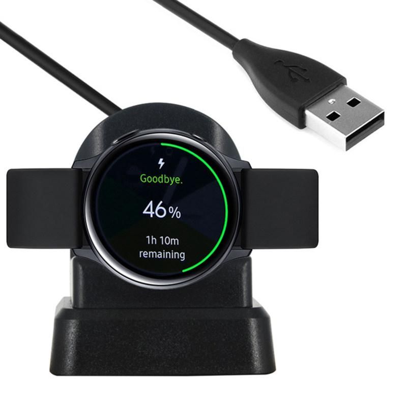 Portable Wireless Charger Charging Base For Samsung-Black
