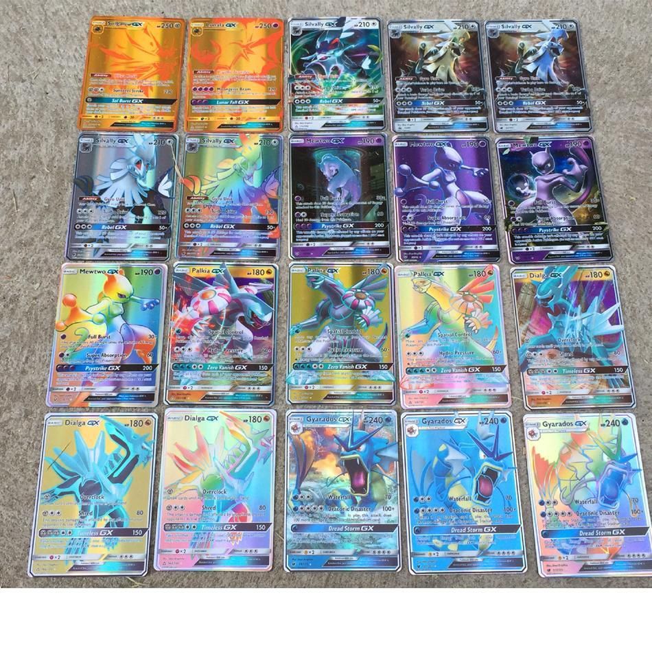 100 Pieces200PiecesSet Game Shiny Pokemon Cards English
