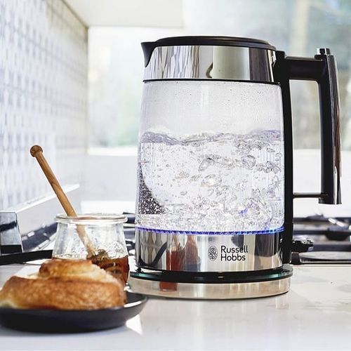 Illuminating Glass Kettle