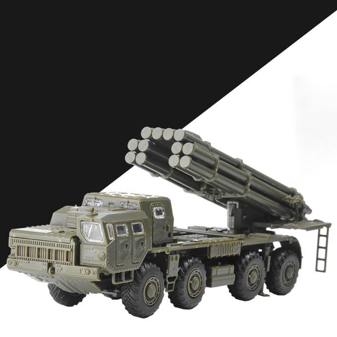 1/72 Russian Rocket Launcher Model Simulated Display Vehicle Kids
