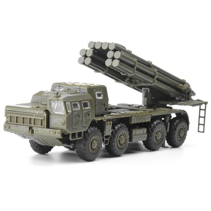 1/72 Russian Rocket Launcher Model Simulated Display Vehicle Kids