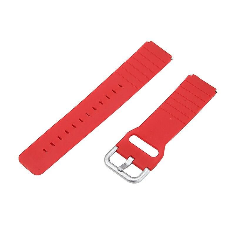 19 mm Watchbands For Xiaomi Haylou Solar Sport Replacement Strap Casual Silicone Adjustable Wrist Band Watch Accessories