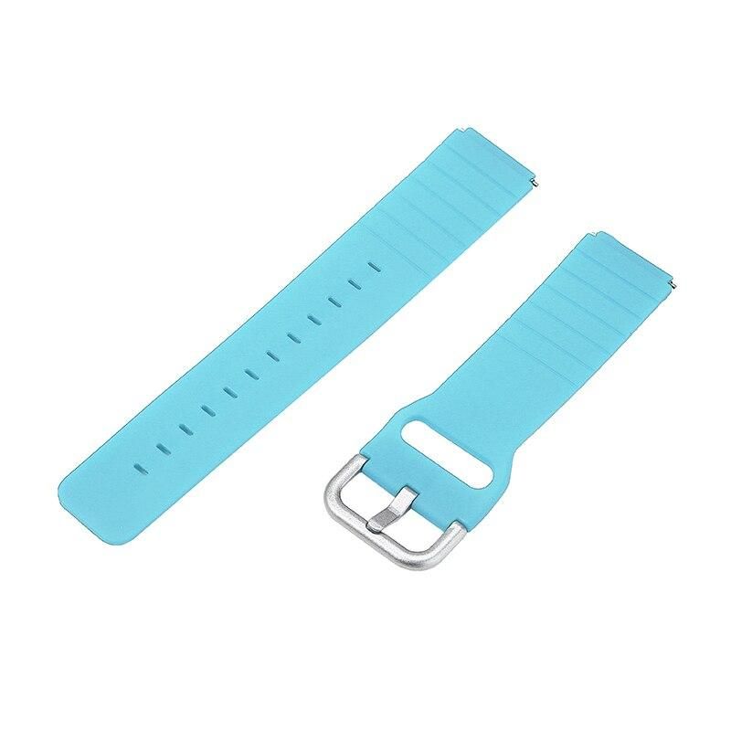 19 mm Watchbands For Xiaomi Haylou Solar Sport Replacement Strap Casual Silicone Adjustable Wrist Band Watch Accessories