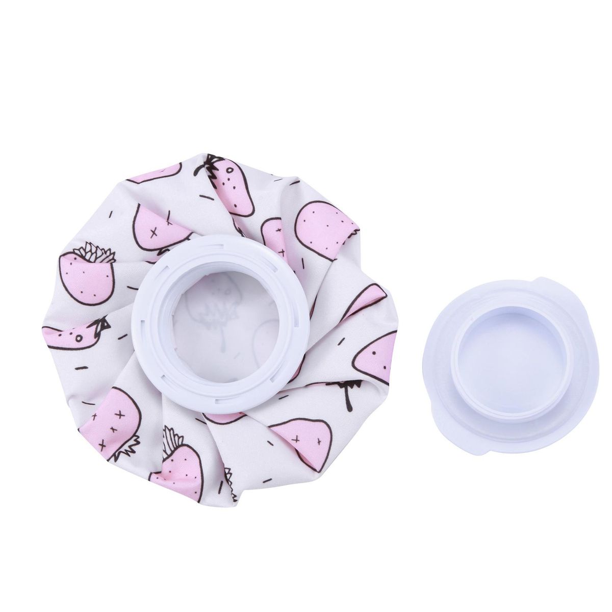 Cute cartoon summer ice water cooler hot and
