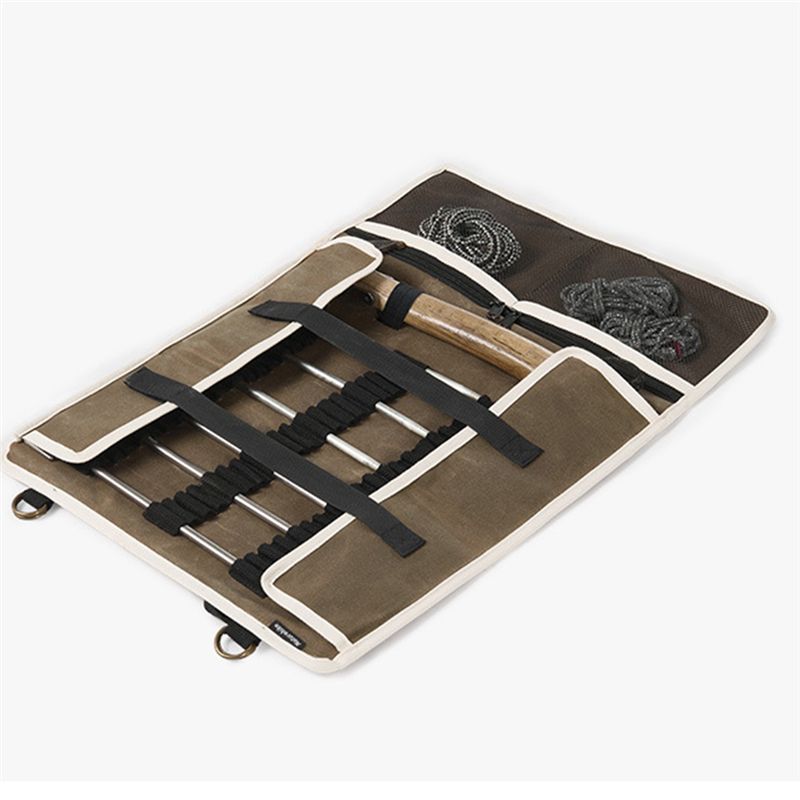 Naturehike Outdoor Camping Equipment Tent Accessories Hammer Wind Rope Tent Pegs Nails Storage Bag L