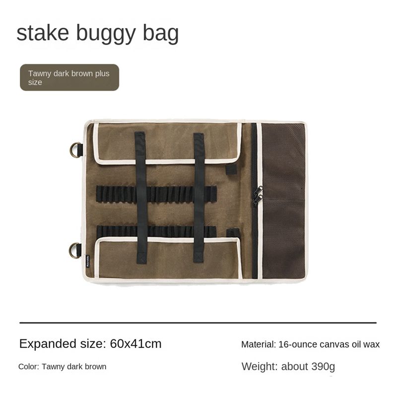 Naturehike Outdoor Camping Equipment Tent Accessories Hammer Wind Rope Tent Pegs Nails Storage Bag L